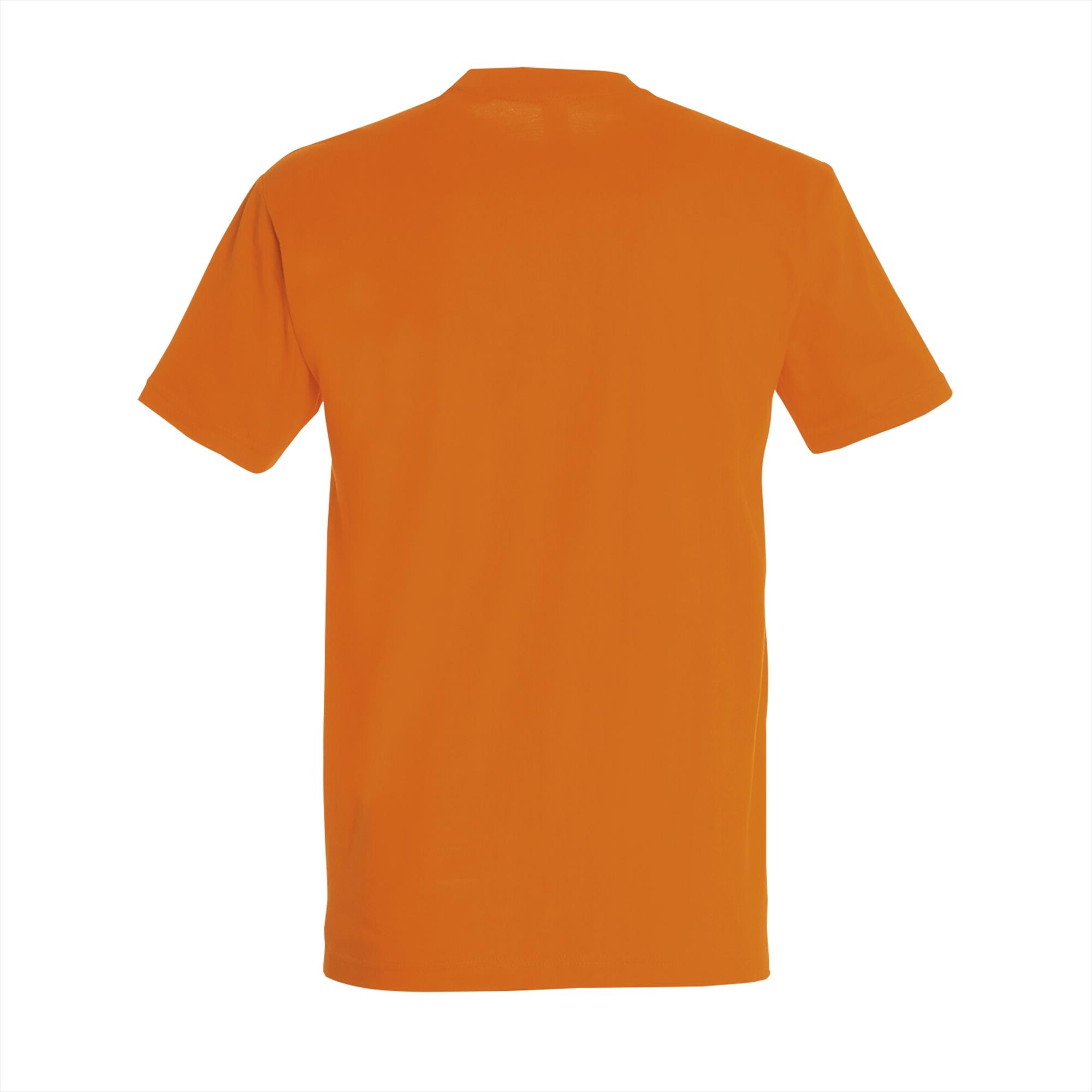 Oranje T-shirt bedrukken