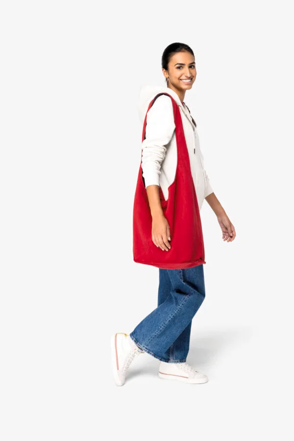 Schoudertas van fleece