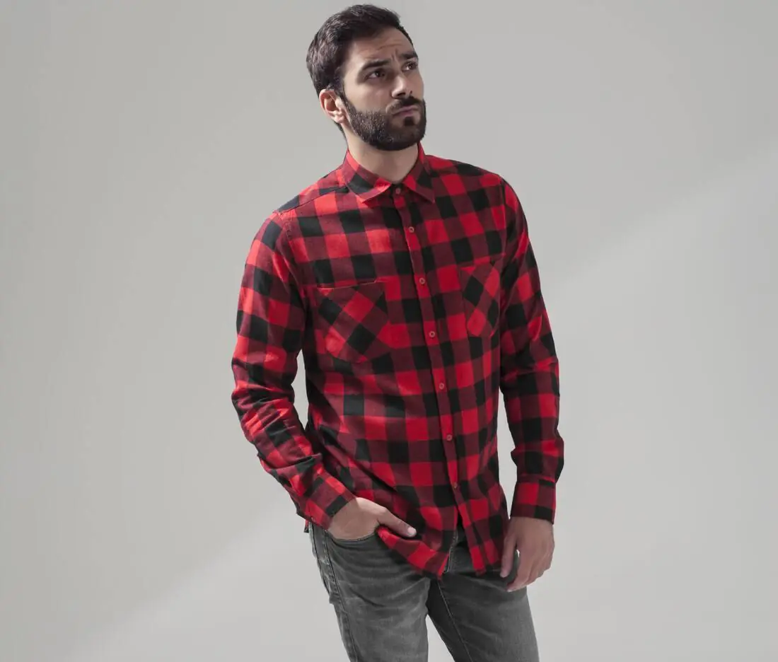Checked flanell shirt