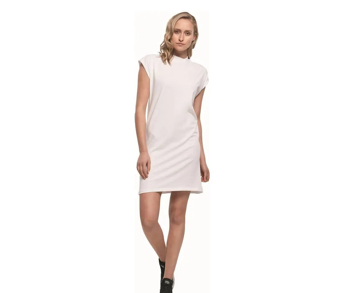 Ladies turtle extended shoulder dress