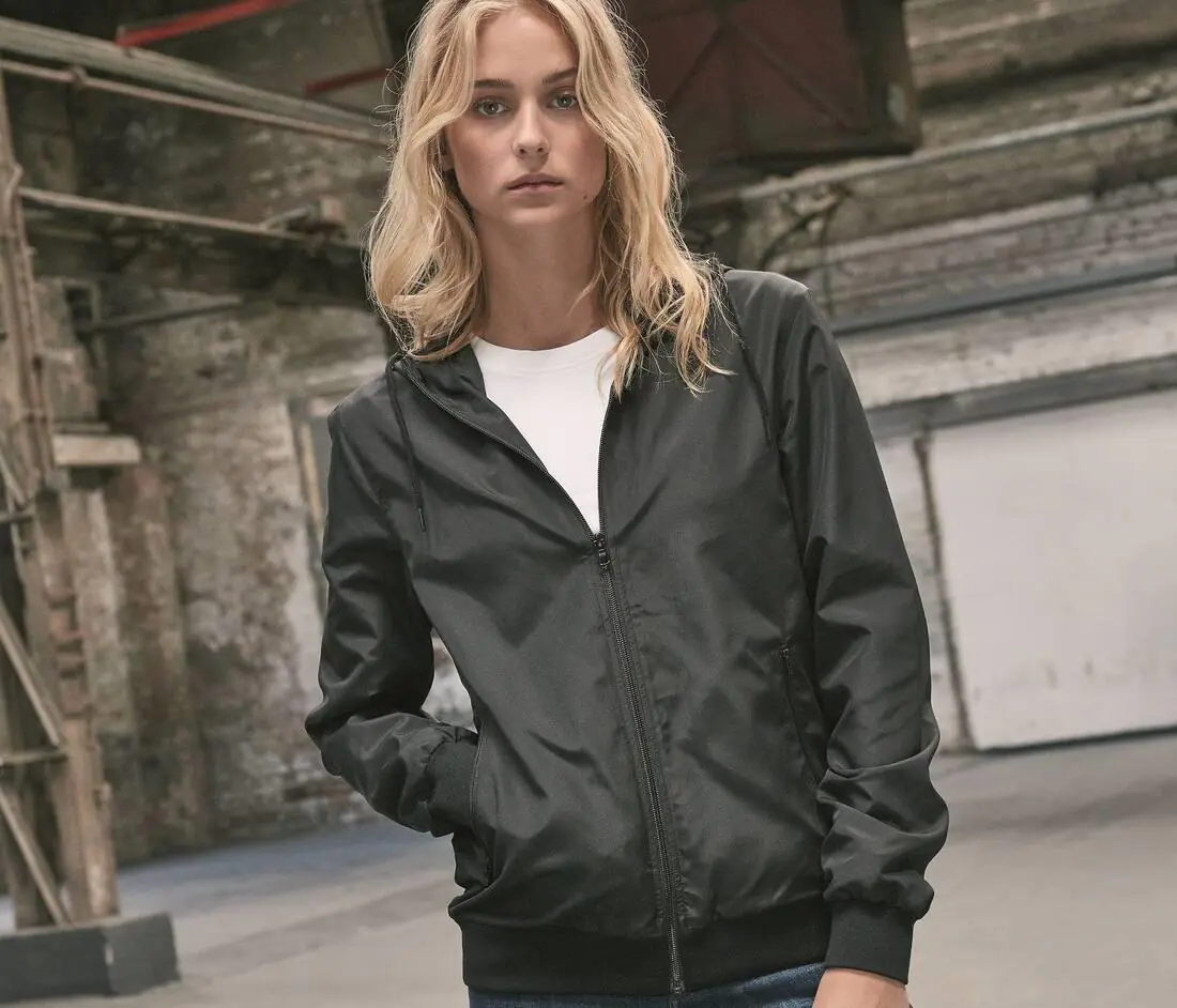 Ladies recycled windrunner