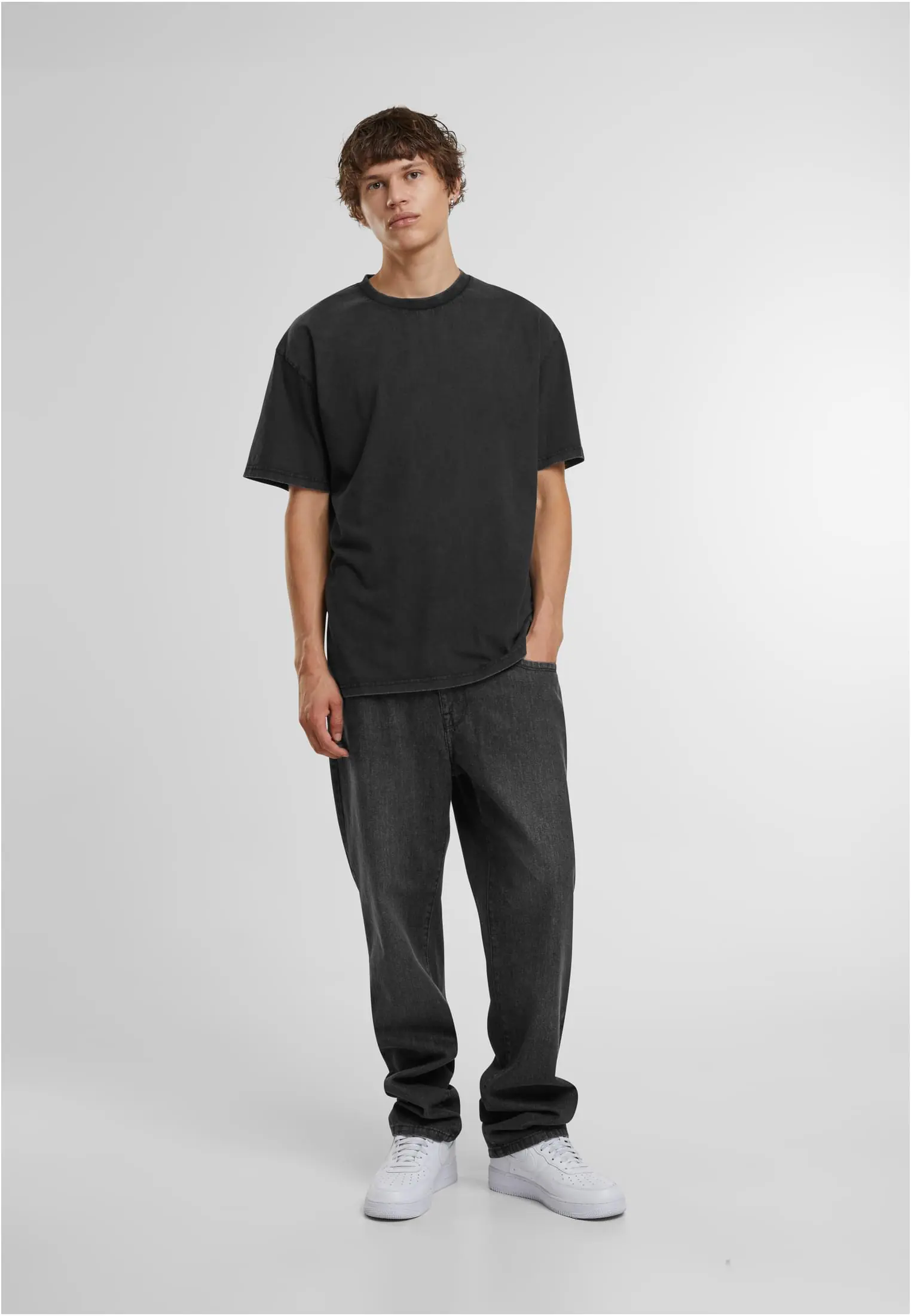Stonewash heavy loose tee