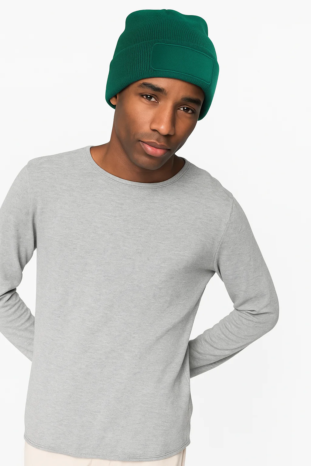 Beanie met Patch