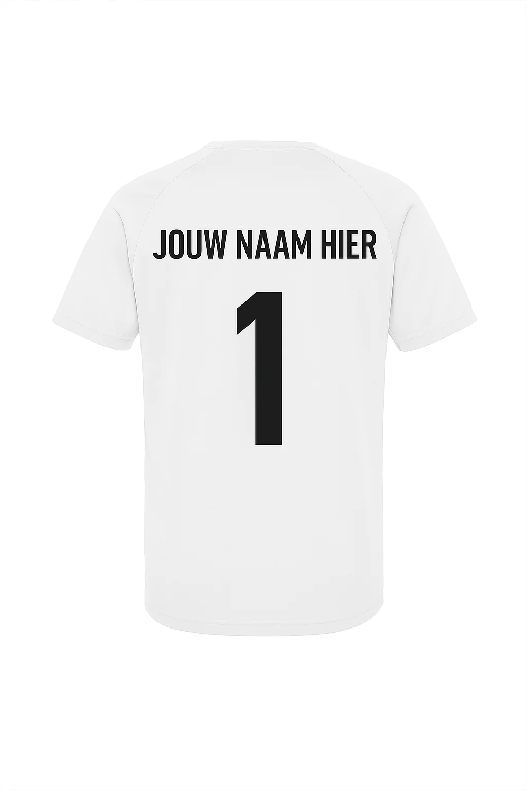 Voetbalshirt met Eigen Naam & Rugnummer