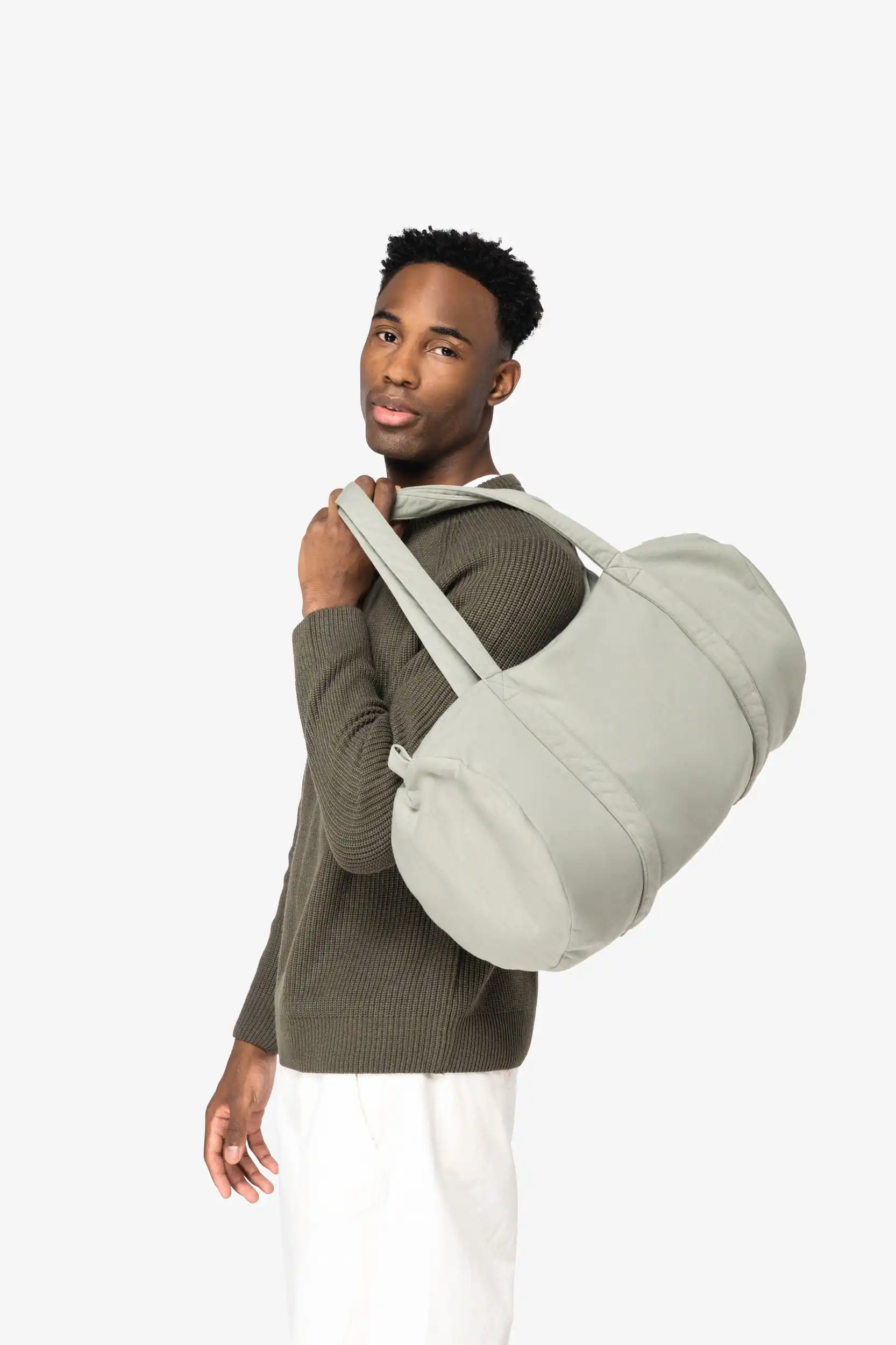 Duffeltas van fleece