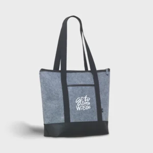 Royale gerecyclede shopper van vilt