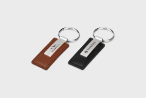 Sleutelhanger leer