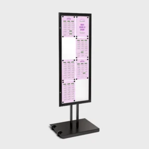Buiten Menu Frame Standaard Zwart