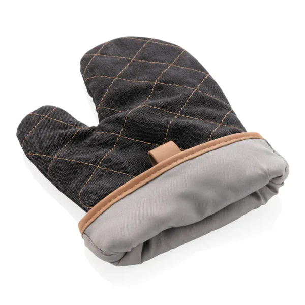 Deluxe canvas ovenhandschoen - Afbeelding 2