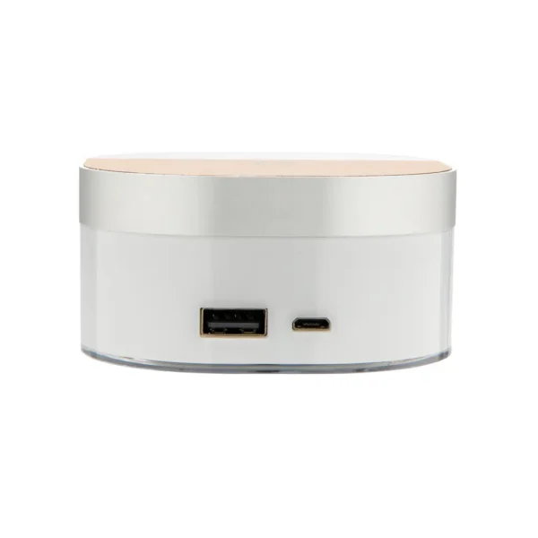 Aria 5W draadloze oplader met digitale klok - Afbeelding 4