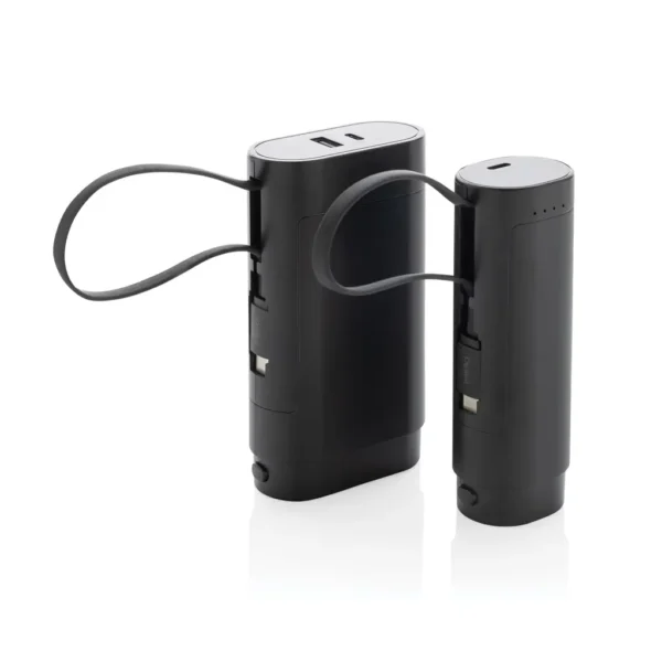 CycleCell 5000mAh powerbank met verwijderbare batterij - Afbeelding 9