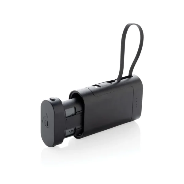 CycleCell 10.000 mAh powerbank met verwijderbare batterij - Afbeelding 2