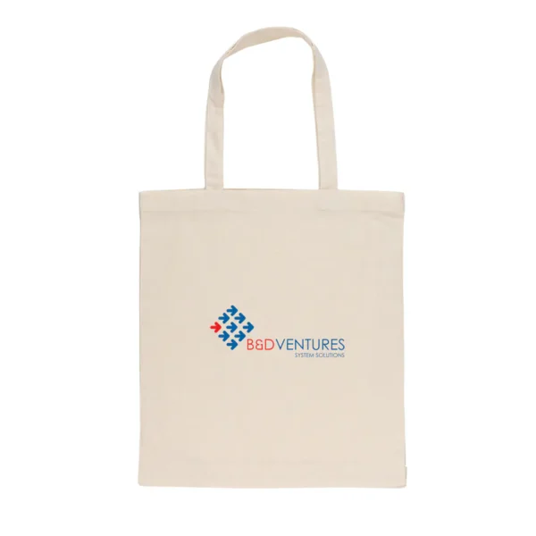 Impact AWARE gerecycled katoenen draagtas met bodem 145gsm - Afbeelding 18