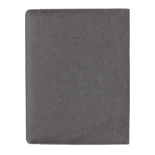 Gerecycled lederen portfolio A4 - Afbeelding 3