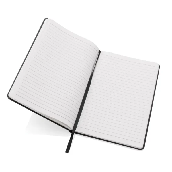 Craftstone A5 gerecycled kraft- en steenpapier notitieboek - Afbeelding 3