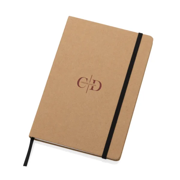 Craftstone A5 gerecycled kraft- en steenpapier notitieboek - Afbeelding 30