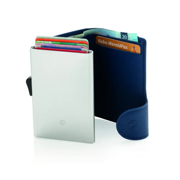 C-Secure aluminium RFID kaarthouder & portemonnee - Afbeelding 14