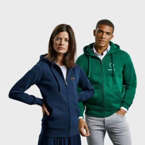 Russell Authentieke Rits Hood Jas Lichtgewicht Hoodie