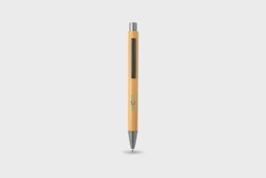 Pen van bamboe en metaal