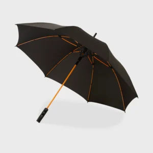 Stormparaplu met gekleurde glasvezel schacht