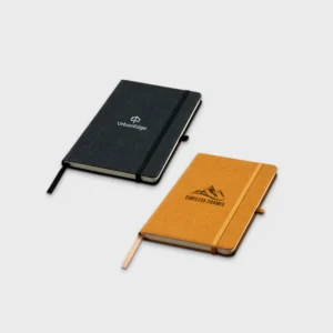 Atlana lederen notitieboek A5