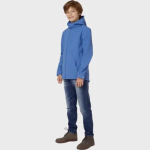B&C hooded softshell kids