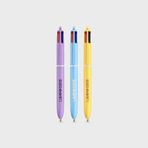 BIC 4 kleuren pastel pen