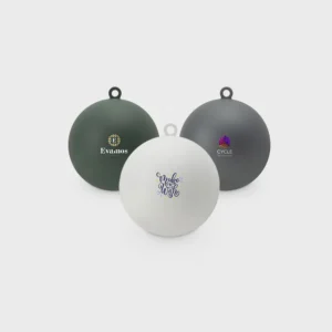 Kerstbal van gerecycled plastic