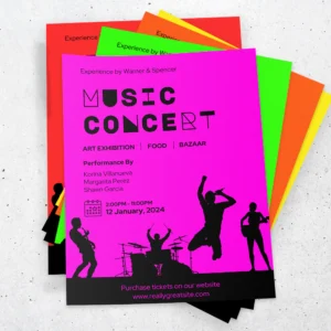 Neon posters