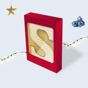 Chocoladeletters S all-over