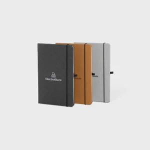 Gerecycled lederen hardcover notitieboek A5