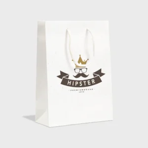 Leaf It Gerecycleerd Papier en Stro Cadeauzak