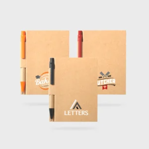Eco notitieboekje met pen