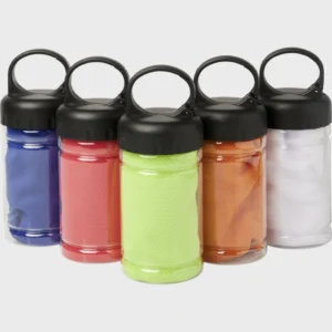 Koel Fitness Handdoek in Draagbare Container 80 x 30 cm