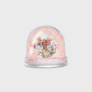 Gepersonaliseerde Glitter Sneeuwbol