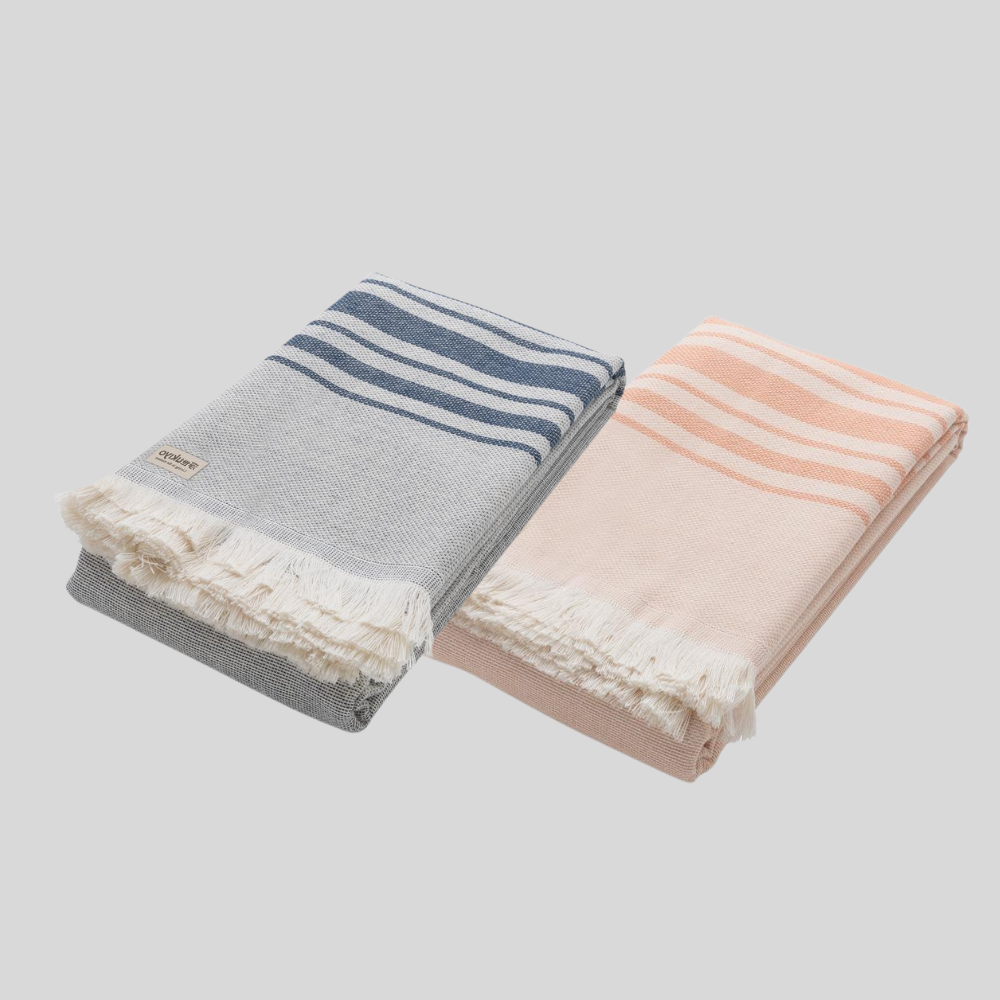 Ukiyo Zachte Hammam Strandhanddoek | 100 x 180 cm
