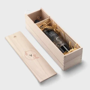 Houten wijnkist