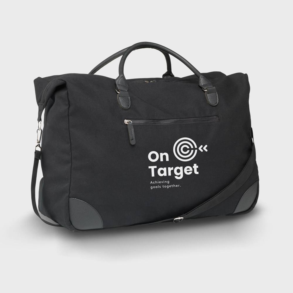 Gerecyclede weekendtas van canvas