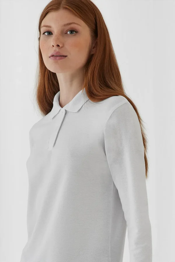 B&C ID.001 LSL Polo Women