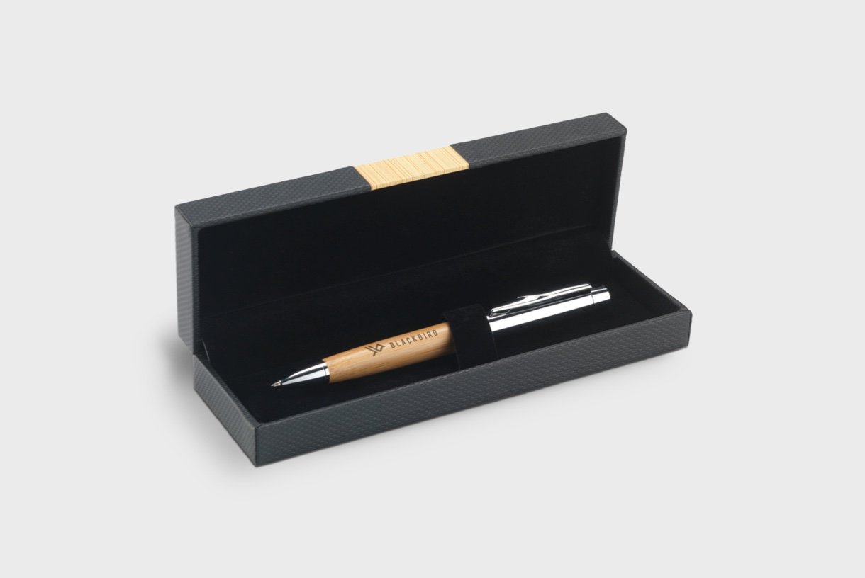 Bamboe pen in cassette