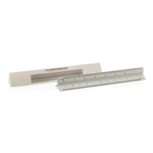 Alternative view of Aluminium driehoekige liniaal 15 cm