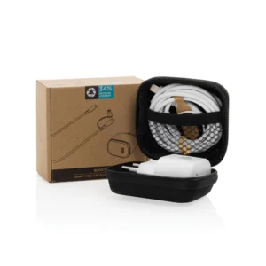 Alternative view of Boost RCS gereycled PET 20W type C 2-delige oplaadset