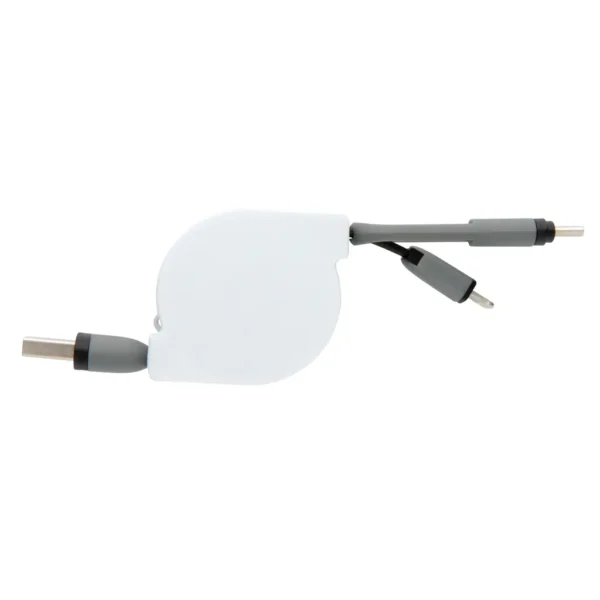 3-in-1 kabel met oprolmechanisme - Afbeelding 6
