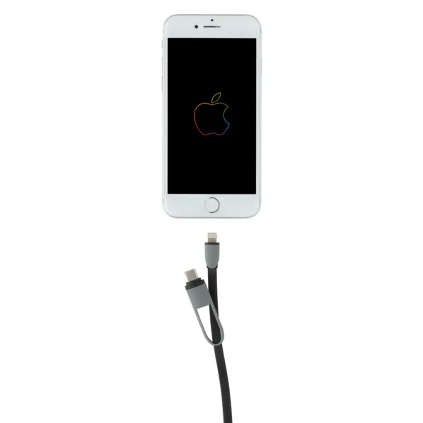 3-in-1 kabel met oprolmechanisme - Afbeelding 4