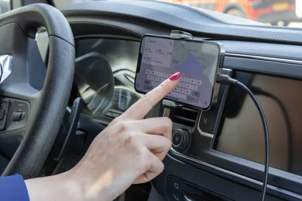 Acar RCS gerecycled plastic 360 auto telefoonhouder - Afbeelding 4
