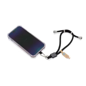 Alternative view of CarryLoop RCS rPET verstelbare telefoonhouder met polsband