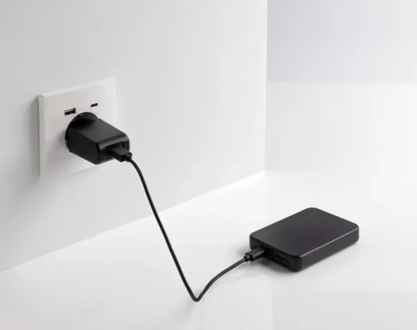 Boostcore RCS recycled plastic powerbank 5.000mAh met USB C - Afbeelding 5