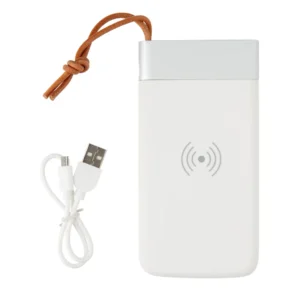 Alternative view of Aria 8.000 mAh powerbank met draadloos opladen
