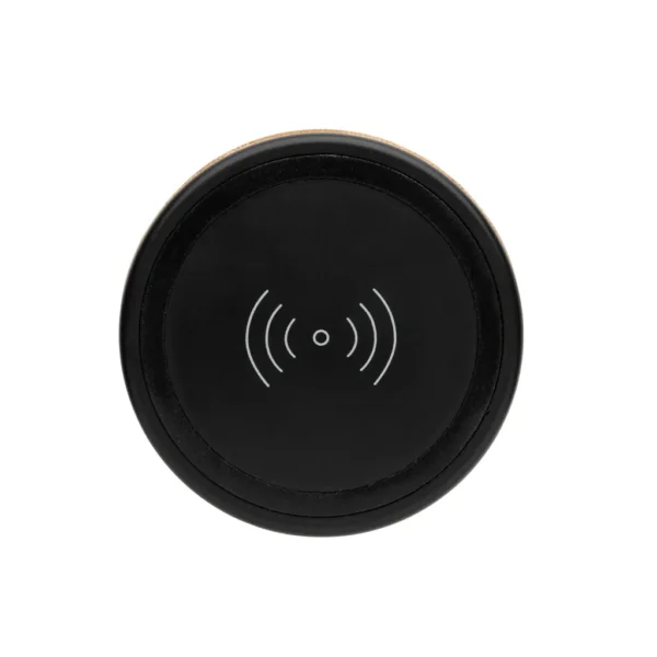 Bamboe 3W speaker met draadloze oplader - Afbeelding 4