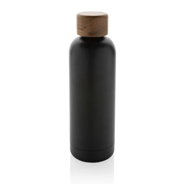Wood RCS-gecertificeerde gerecycled rvs vacuumfles